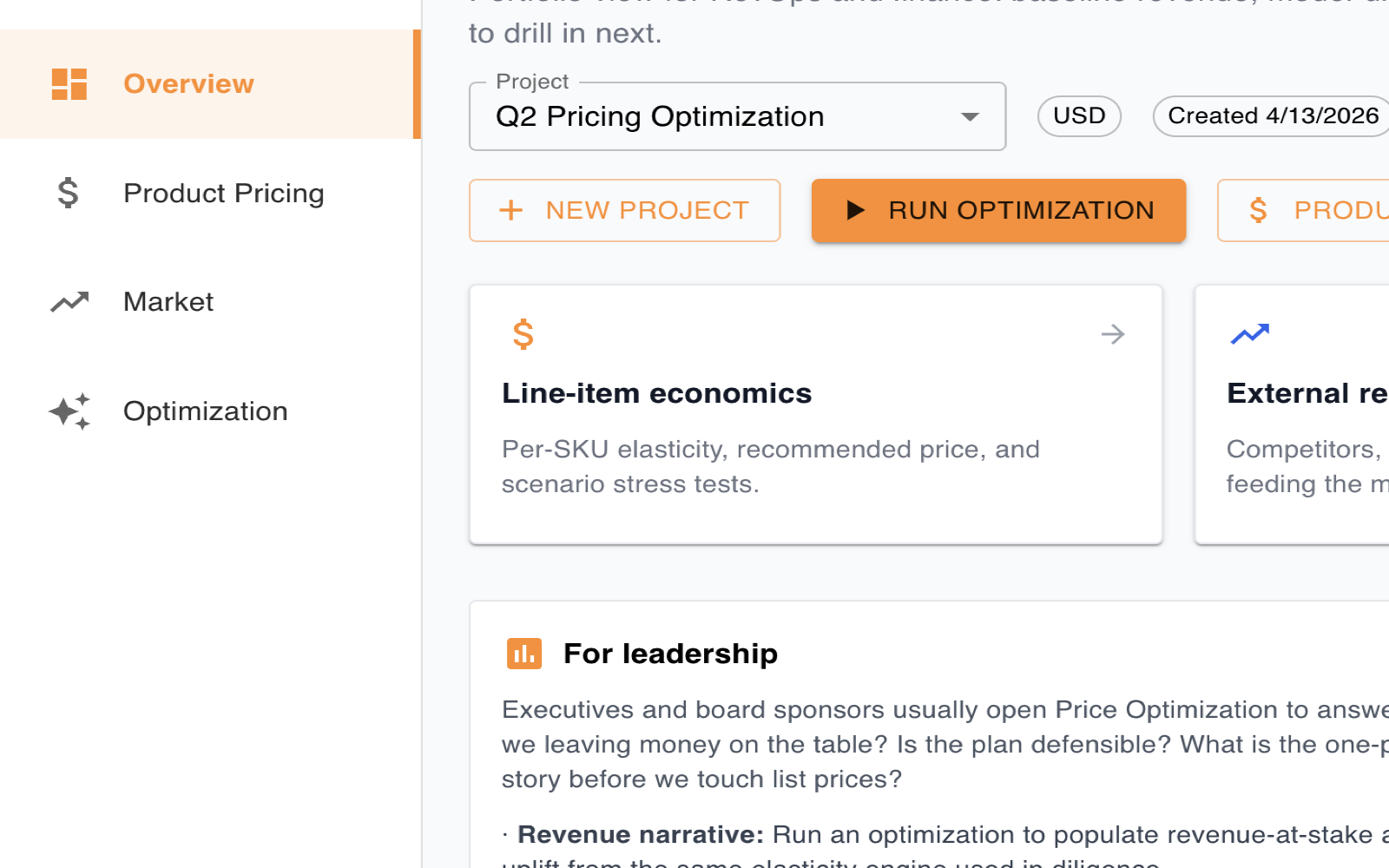 Price Optimization in the Intellimark Hub